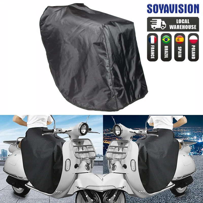 Motorcycle Parts Leg Cover For Honda Vespa Razor Yamaha Scooters Knee Blanket Rain Wind Cold Protection Waterproof Winter Quilt