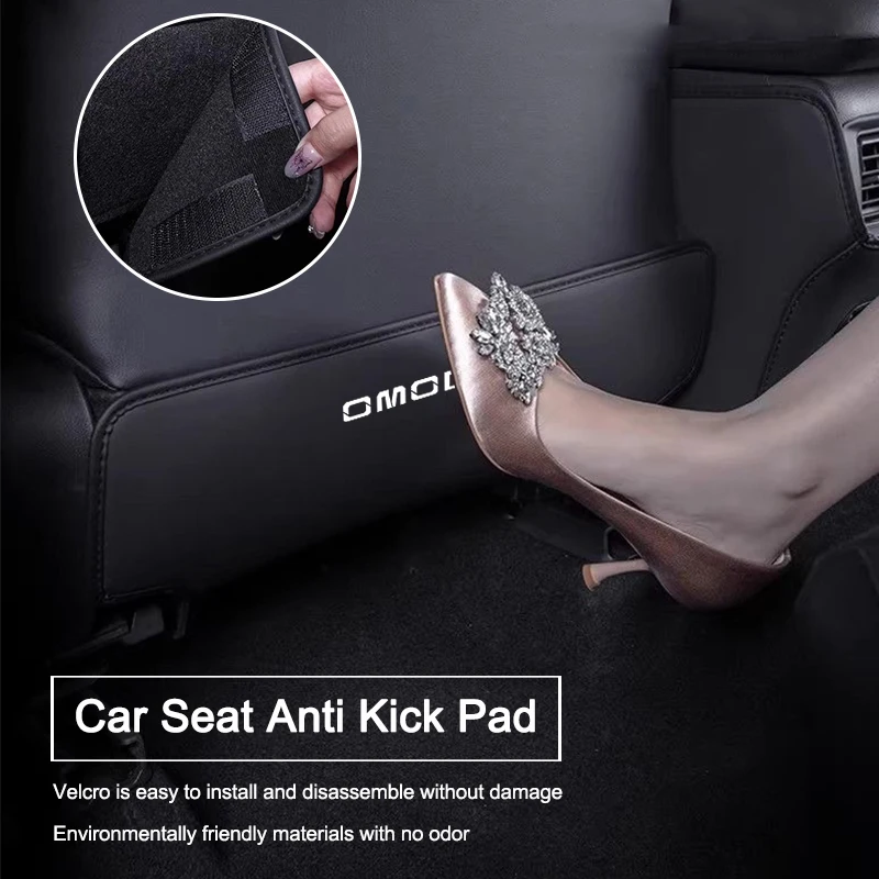 

PU Leather Car Seat Back Protector Mat Anti Kick Pad For Chery Omoda JAECOO J7 J6 J7 J8 Phev 2025 2024 2023 Ruigu 9 Accessories