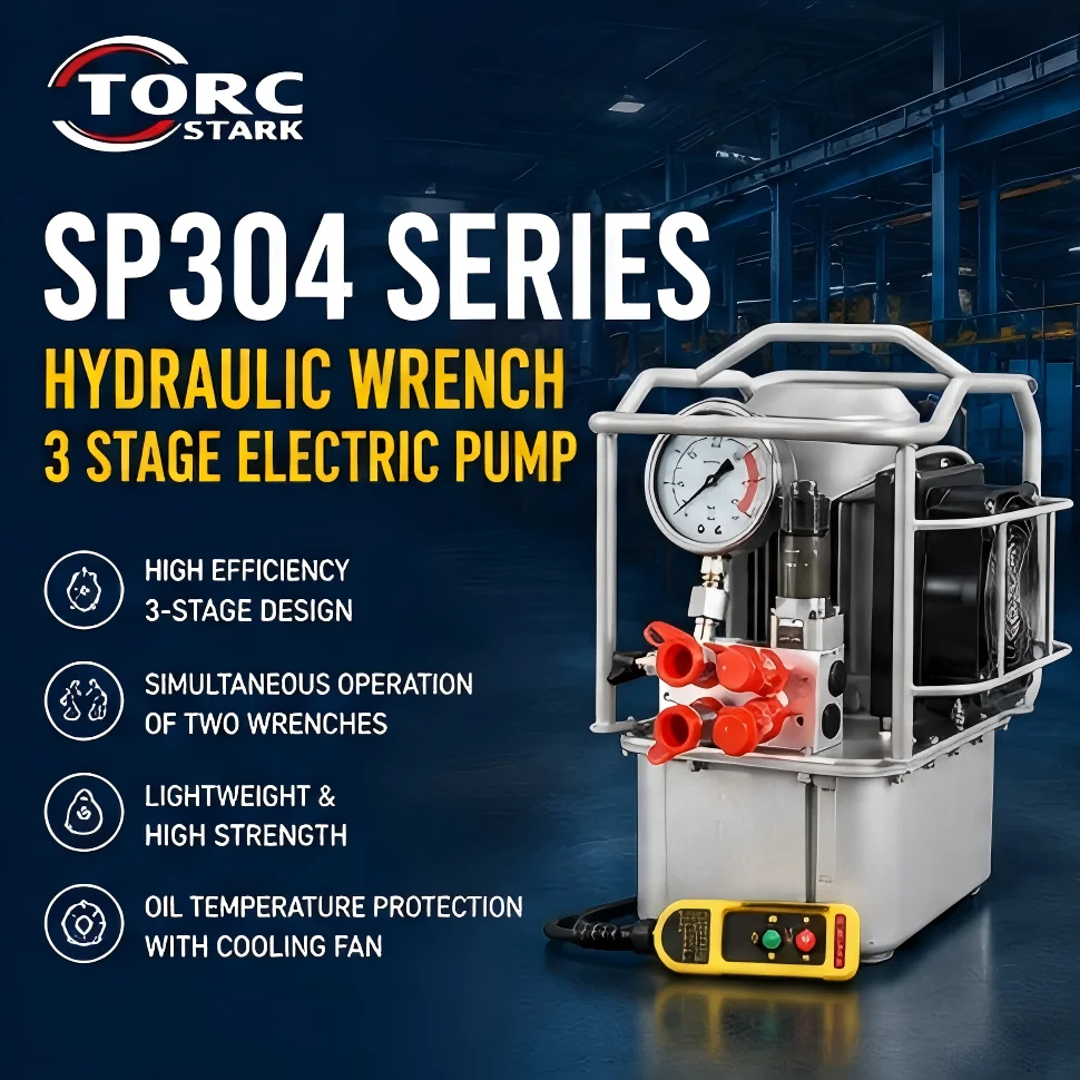Torc Stark SP304 10000 Psi Hydraulic Wrench Pump Electric Torque Pump Power Units With 1 Year Warranty