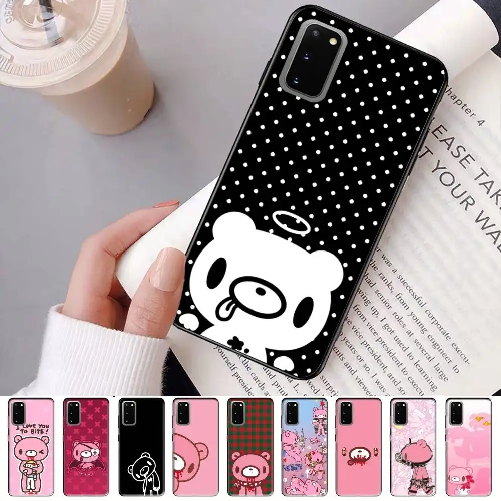 Angel Bear Phone Case For Samsung S 24 Fe 25 Ultra Plus 20 Lite 21 30 22 23 24 22 Ultra 5G Fundas