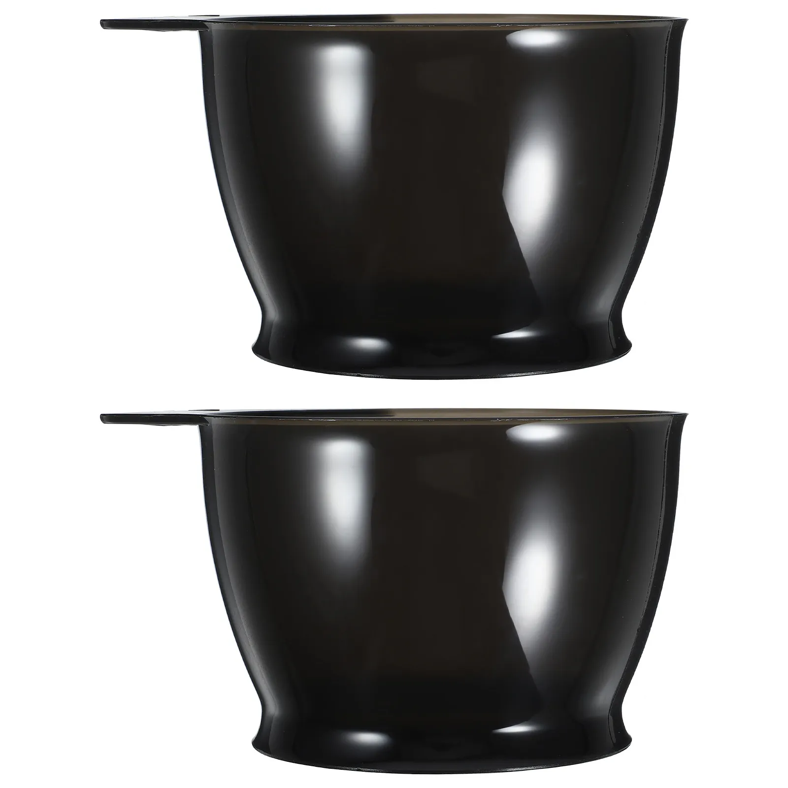 

Набор из 2 пластиковых чаш для окрашивания волос, противоскользящие контейнеры для смешивания краски, аксессуары для парикмахерских и домашнего использования