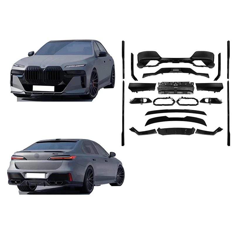 

7S G70 up to m760 style body kits for 2023+ G70 to new style PP material body kit For G70 body kits car bumper