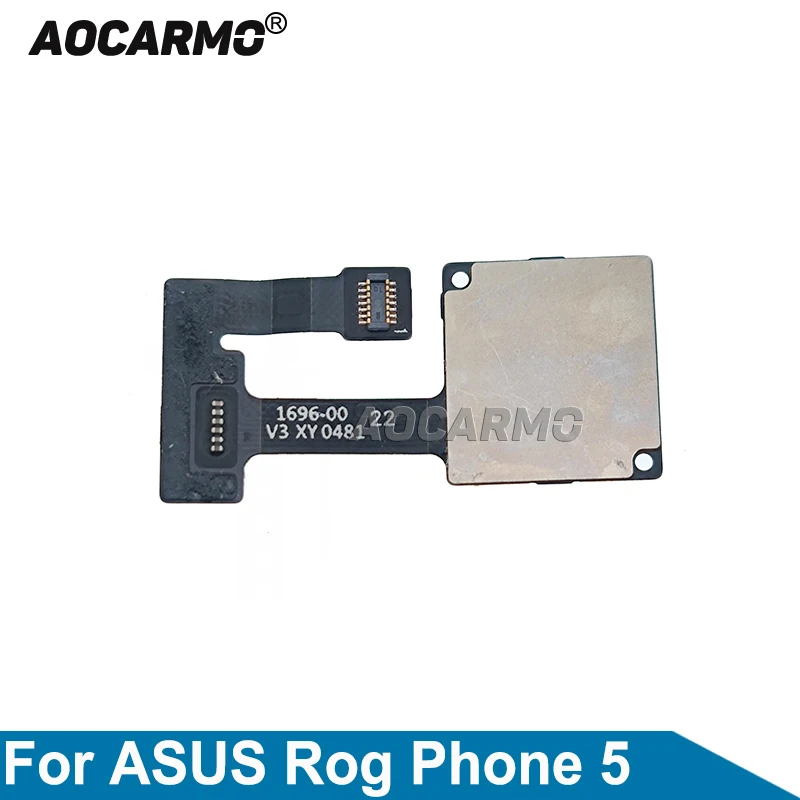 

Aocarmo For ASUS ROG Phone 5 ROG5 I005DA ZS673KS Fingerprint Sensor Touch ID Home Flex Cable Repair Part