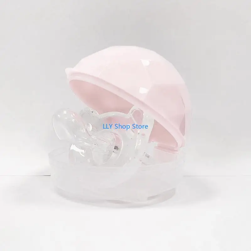 T8UD 1 قطعة صندوق مصاصة الطفل حامل حاوية المهديء صندوق مصاصة تخزين الحلمة لـ C #2