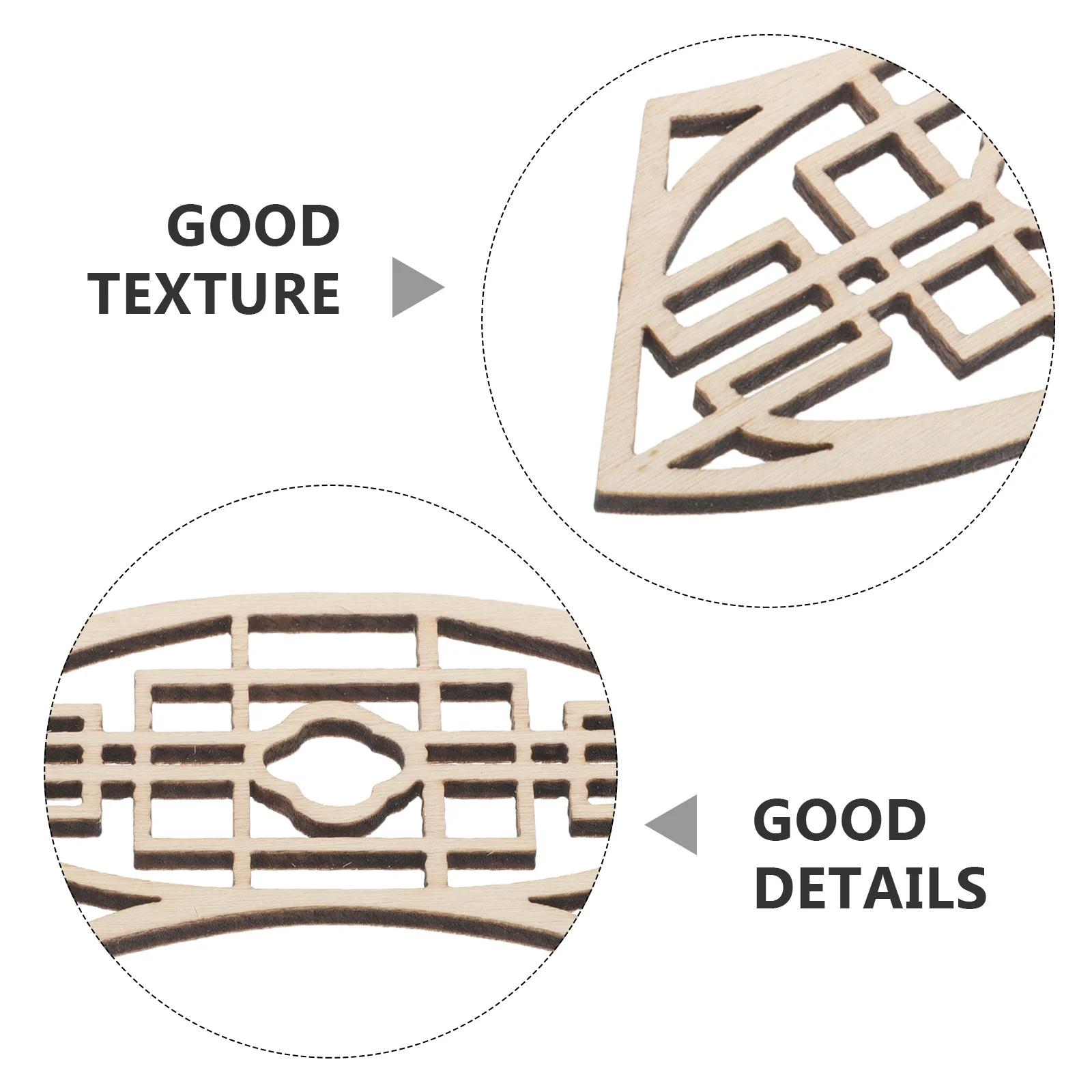 ฉากกั้นห้องไม้สไตล์จีนโบราณ ขนาดเล็ก 20 ชิ้น สำหรับตกแต่งบ้านตุ๊กตา ฉากจำลอง DIY