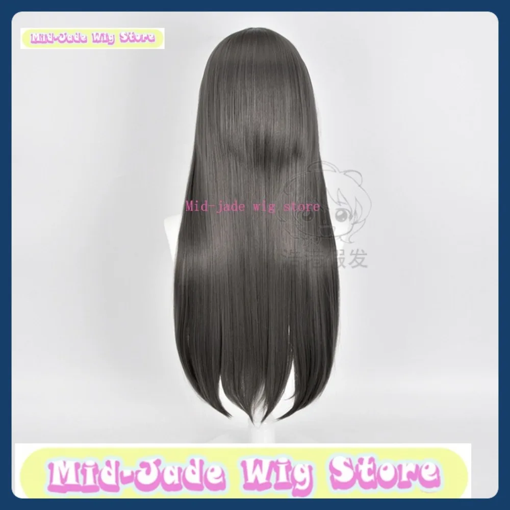Peruca de jade médio loja senpai mai sakurajima peruca cosplay anime jogo rpg traje de halloween adereços cabelo sintético