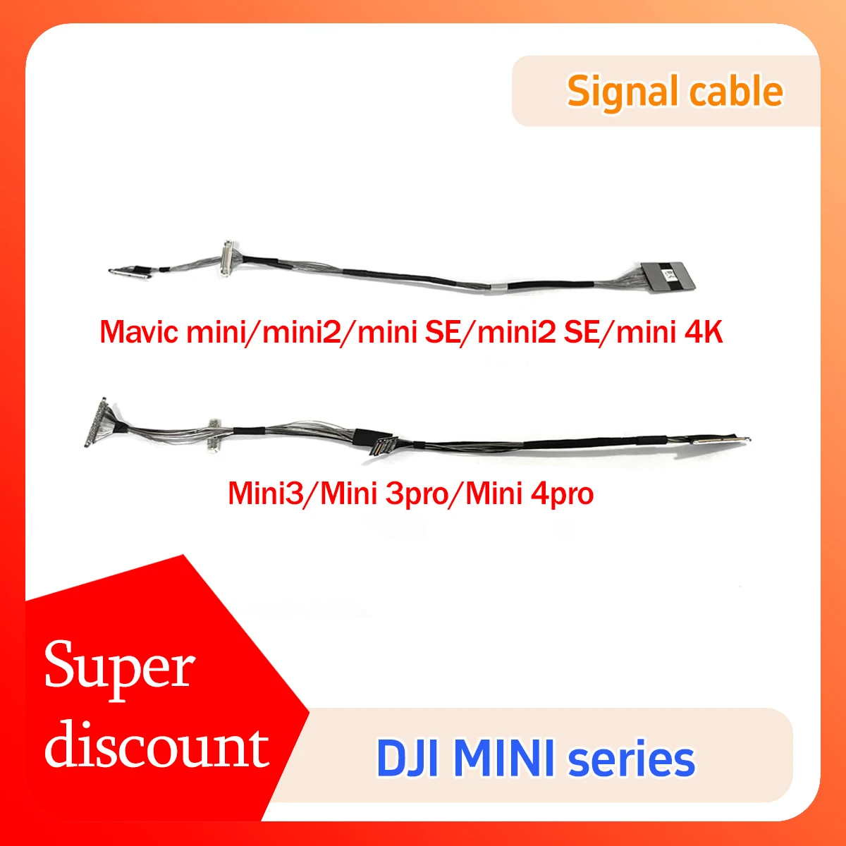 لكابل إشارة DJI Mavic mini/MINI2SE/mini4k/mini 3pro/MINI4PRO PTZ، كابل مرن، نقل بيانات العدسة للطائرة بدون طيار