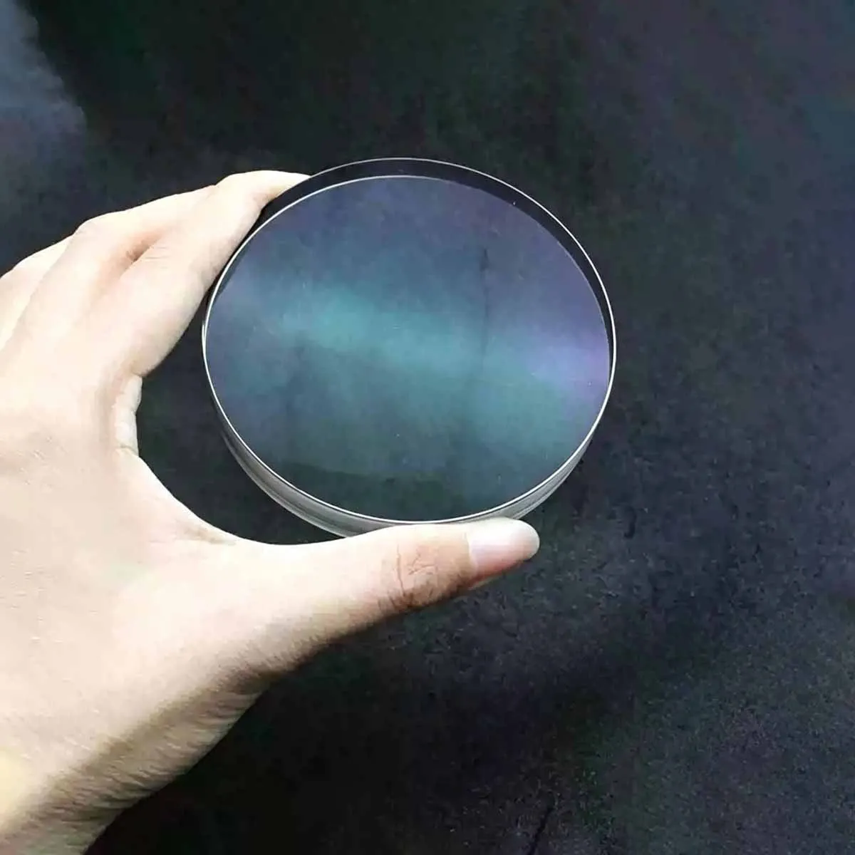 

D82F330 Achromatic Telescope Objective Lens 82mm Diameter 330mm Focal Length Laminated Green Film K9 for Astronomical Observatio