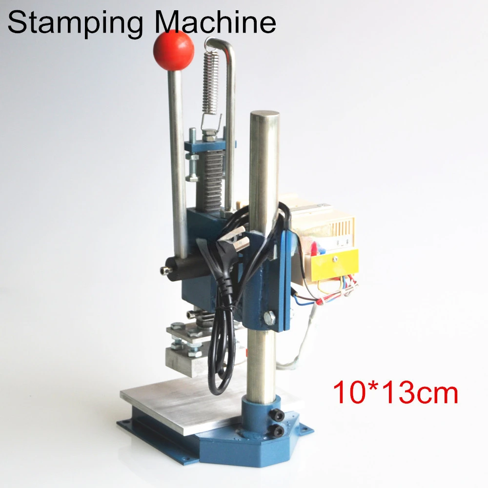 

Manual Hot Foil Stamping Machine Foil Stamper Printer Leather Embossing Machine (10X13cm) 220V/110V