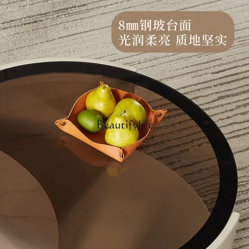 Z. مزيج إيطالي حديث لغرفة المعيشة وطاولة القهوة وشقة صغيرة للتخزين