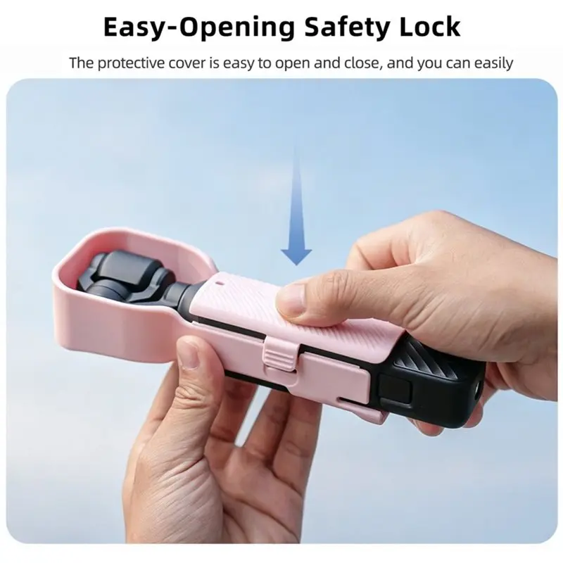 Efficient No-Removal Protective Case For DJI Osmo Pocket 4/3 Sunshade Shockproof Instant Shooting Accessories