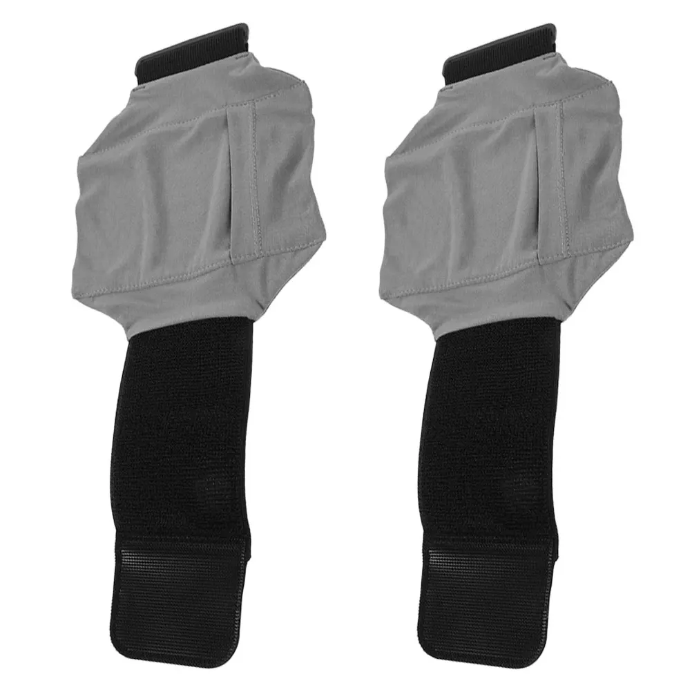

2 Pcs Phone Leg Bag for 5.5-7.5 Inch Phones Running Jogging Hiking Nonslip Elastic Holder Leg Sleeve Storage