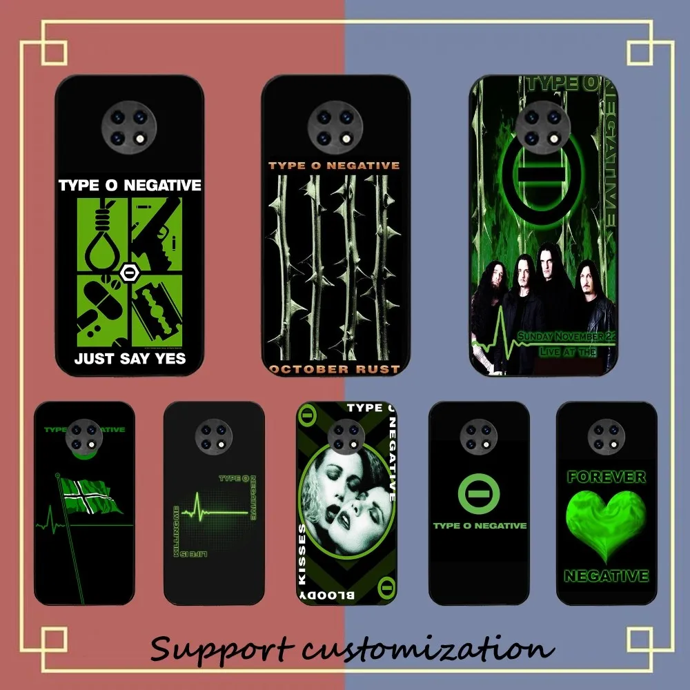 Rock Band T-T-Type O N-Negative Music Phone Case For Redmi 5 6 7 8 9 10 plus pro 6 7 8 9 A GO K20 K30 K40 pro plus F3 Fundas