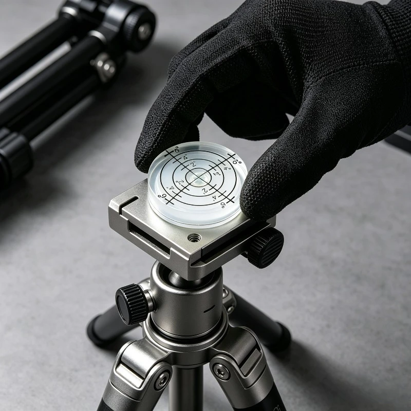 For Round Universal Bubble Level 360 Degree Disc Spirit Level ±6° Horizontal Vial for Tripod RV Machine Furniture Level (4PCS)