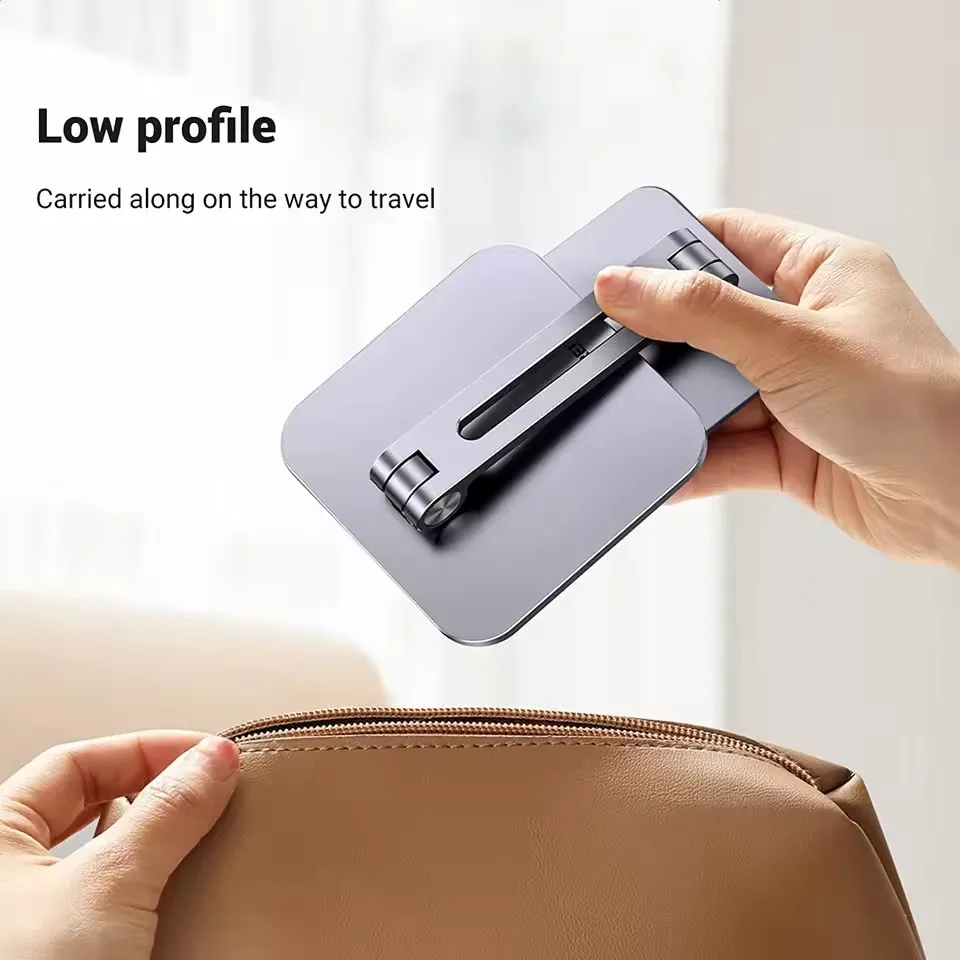 Phone Stand UGREEN Desk Cell Phone Holder Stand Stable Angle Height Adjustable Foldable Office Tabletop Aluminum Alloy Material