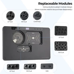 Haute42-COSMOX Leverless Controller Replaceable WASD Module 3D Joystick Keyboard For HautePad X Series