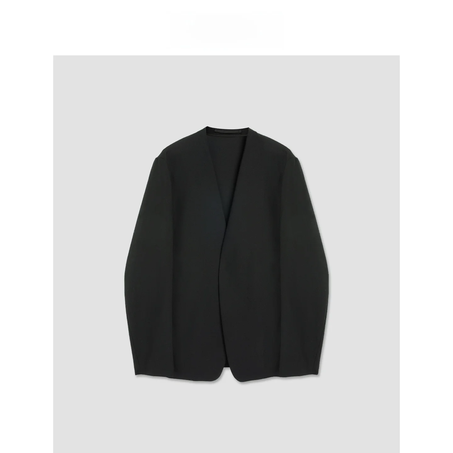 

DE Mincollection Lin Zhi Qing шерстяной жилет коврик Sle V-Ne силуэт костюм Jaet женский длинный све застежка на пуговицы