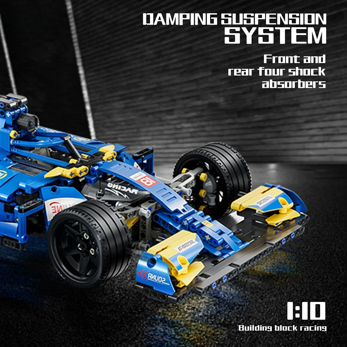 

Технические строительные блоки, кирпичи, 1163 шт., крутая коллекционная модель автомобиля 1:10, подходит для детей, праздничный праздничный подарок для мальчиков