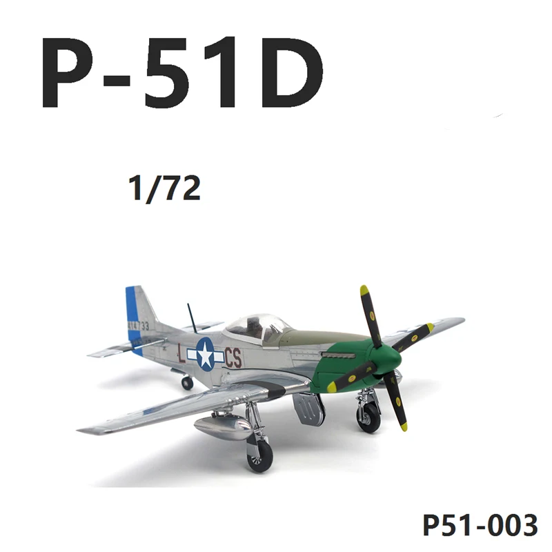 

1/72 Scale JC Wings American P-51D Mustang Militarized Combat Aircraft Whitmore P51 Finished Aircraft Model Gift