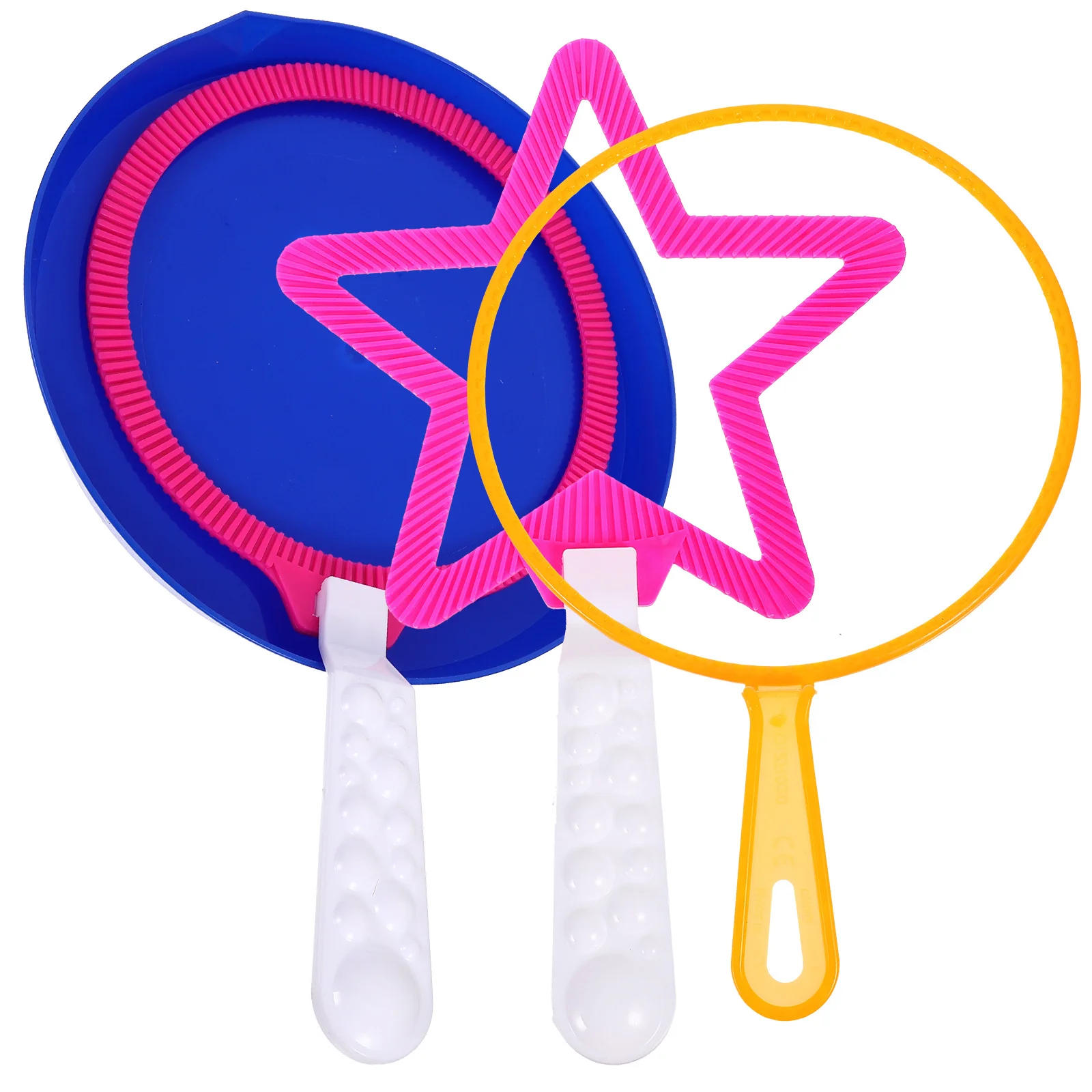 4Pcs Colorful Bubble Wands Set Durable Safe Kids Party Favors Outdoor Bubbles Maker Bubble Wand Set Bubbles Maker