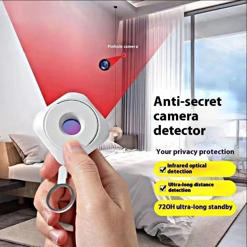 1 Set Anti-Peeping Security Protection Candid Detector Camera Detector For Hidden Camera Portable Pinhole Lens Detect Gadget