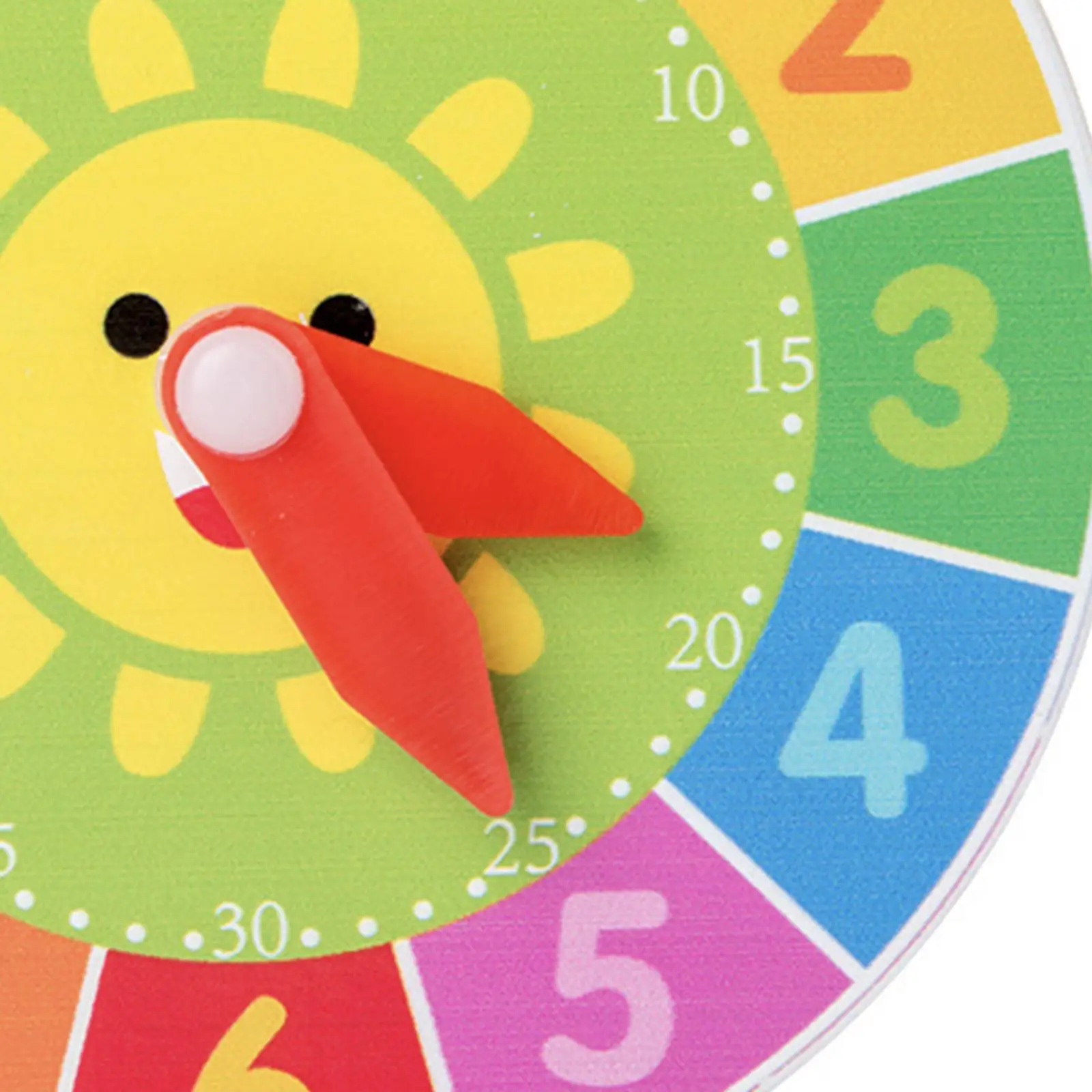 Wooden Busy Board Clock Accessory Montessori Toy for Toddler DIY Sensory Board Material Educational Time Learning Preschool Gift