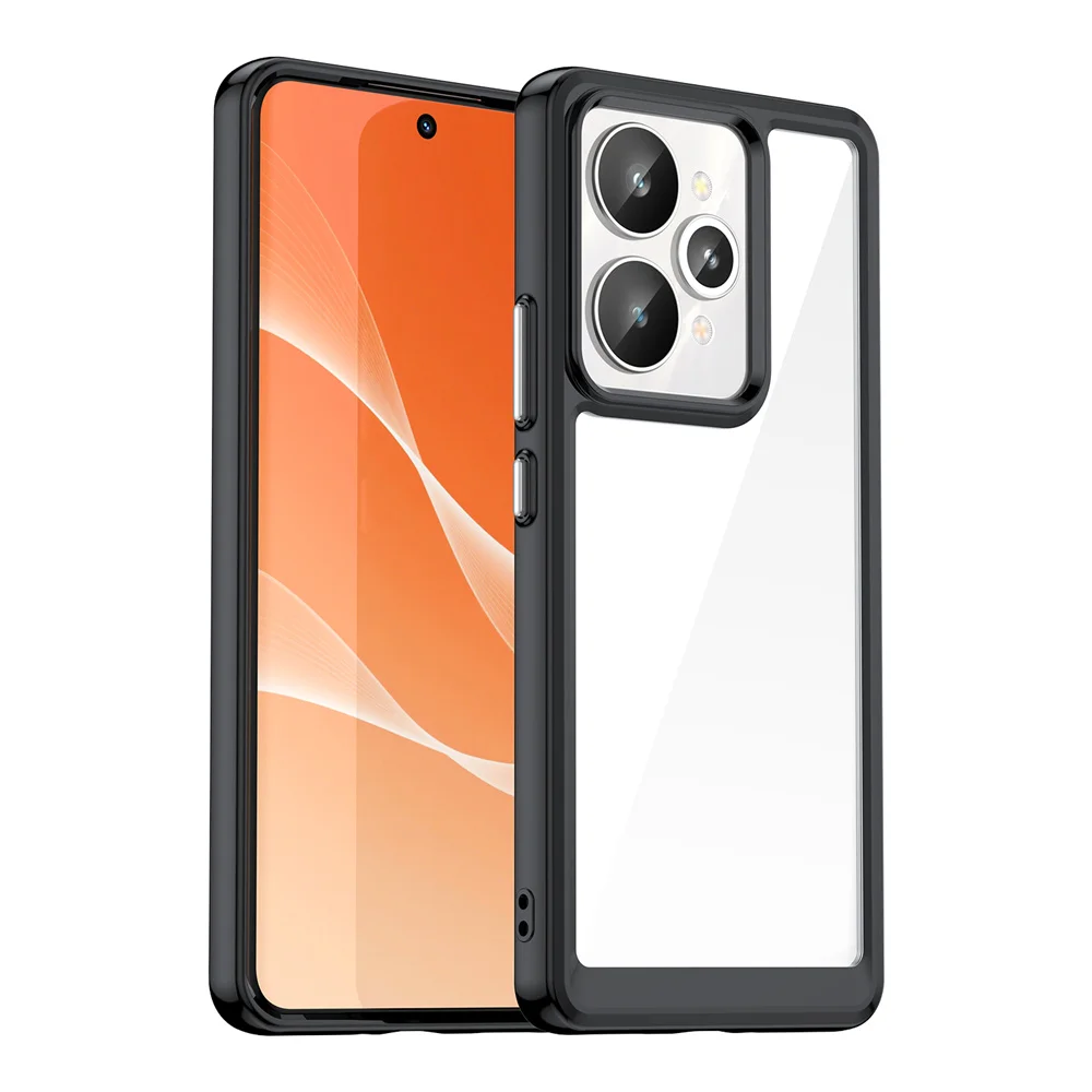 حافظة لهاتف OPPO Realme 15 5G لوحة الكترونية معززة صلبة حافظة لهاتف OPPO Realme 15 Pro Realme15 موضة كاملة PMMA + TPC هاتف Coque