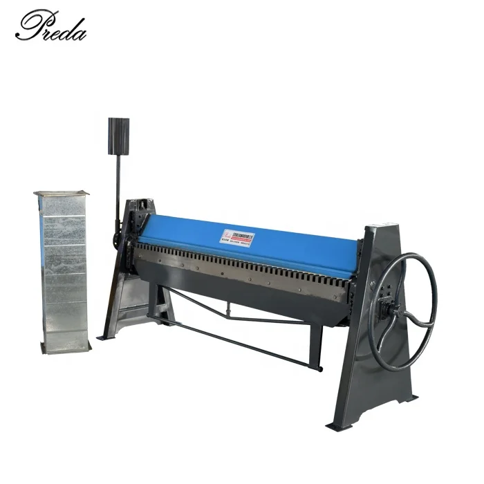 Sheet metal bending machine for 8 feet plate manual TDF folding