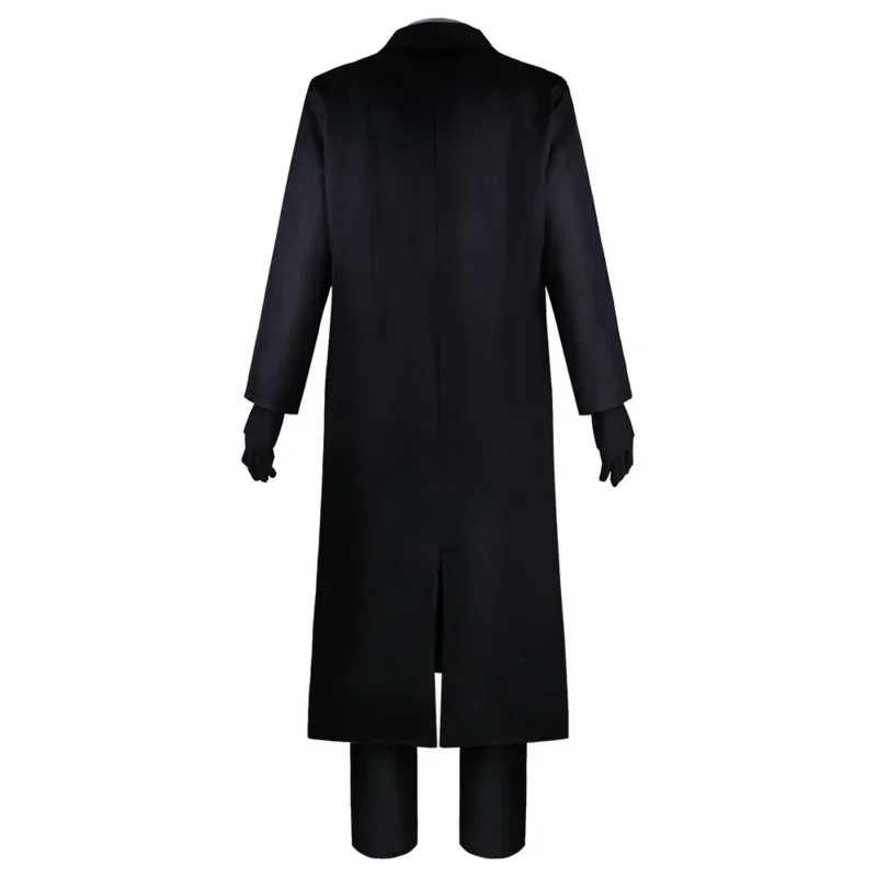 Disfraz de cosplay de Anime Bungo Stray dogs, Dazai, Osamu, gabardina negra, traje de Halloween, ropa de fiesta de navidad