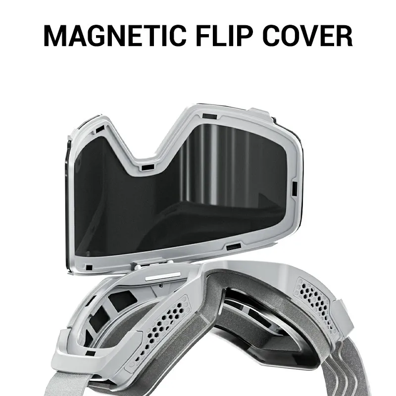 Kapvoe anti-nevoeiro óculos de esqui dupla camada lente magnética à prova de vento uv400 snowboard óculos das mulheres dos homens esportes de inverno