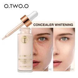 Wholesale O.TWO.O Liquid Foundation Professional Makeup Base Oil Free Full Coverage Concealer Lasting Face Foundation BB Cream