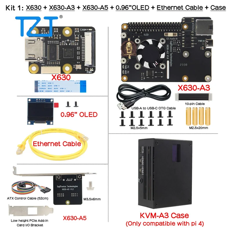 Tzt Geekworm KVM-A3…