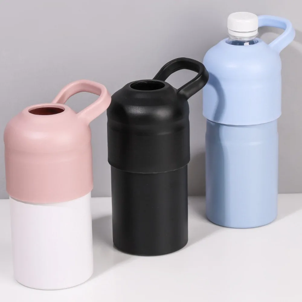 

Stainless Steel Beverage Bottle Cooler Vacuum Double Wall Beer Bottle Cold Keeper 600ml Japanese Bottle Cover Car