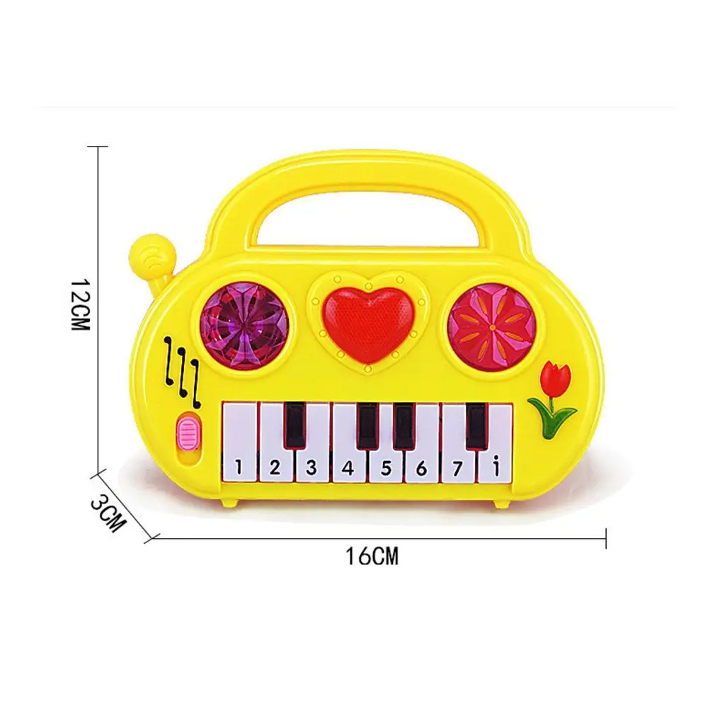 Multi-Color pädagogisches Spielzeug Geschenk Baby Kind elektronische Orgel Tastatur Klavier Spielzeug Musikinstrument Musikspielzeug