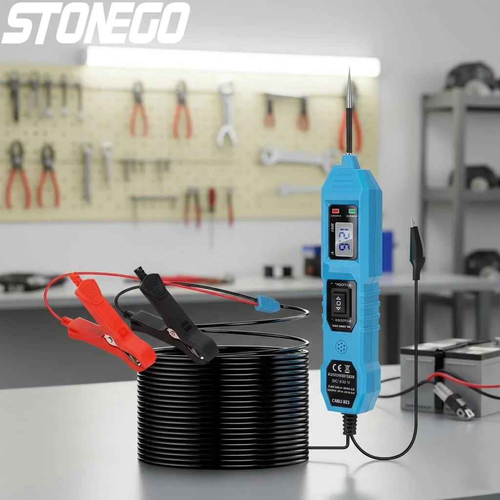 

Многофункциональный автомобильный тестер цепей с ЖК-дисплеем, диагностический инструмент для электрических систем, набор для проверки напряжения, инструмент для ремонта автомобилей