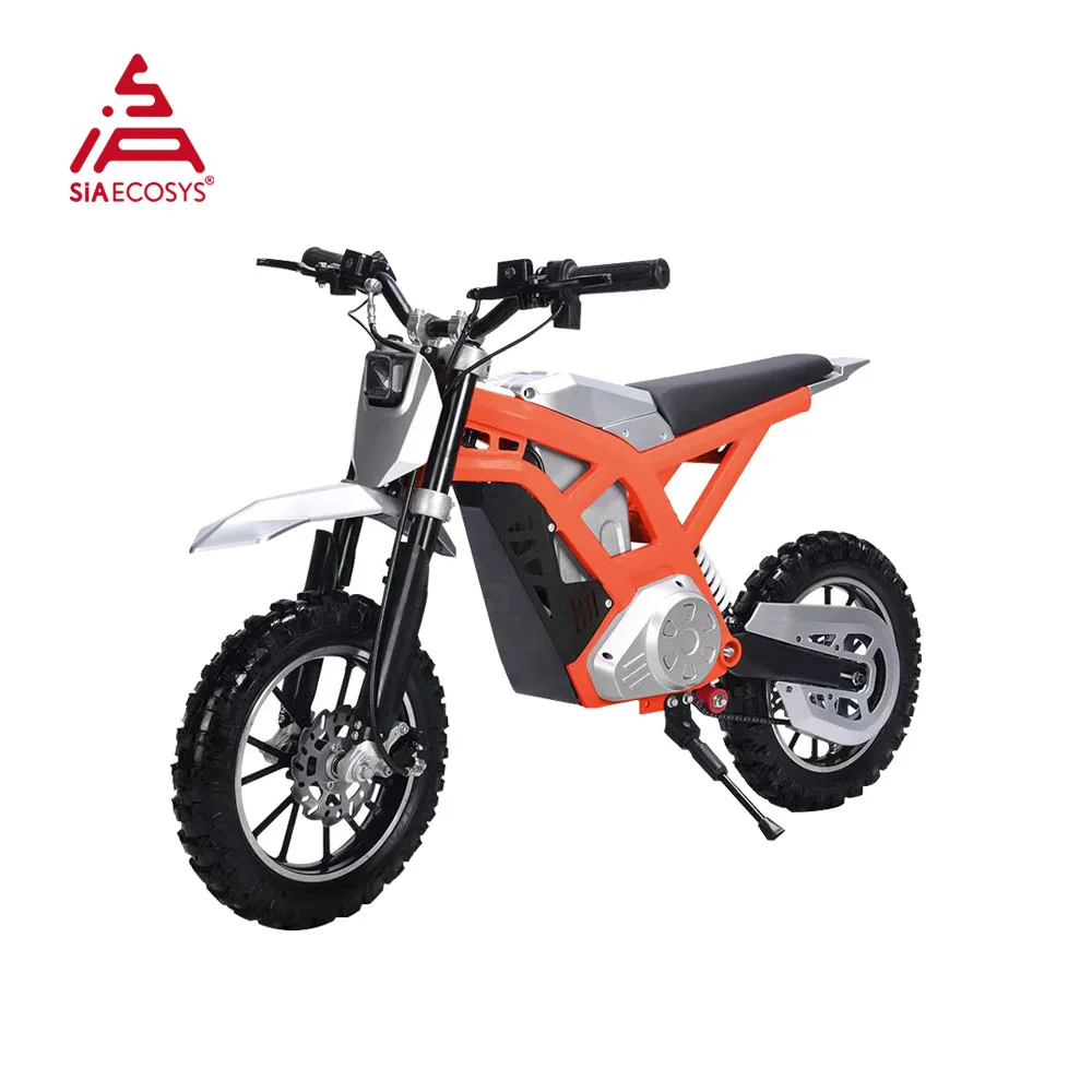 SIAECOSYS 350W 36V Max 25KPH Light Electric Motorcycle Hydraulic Brake for Children