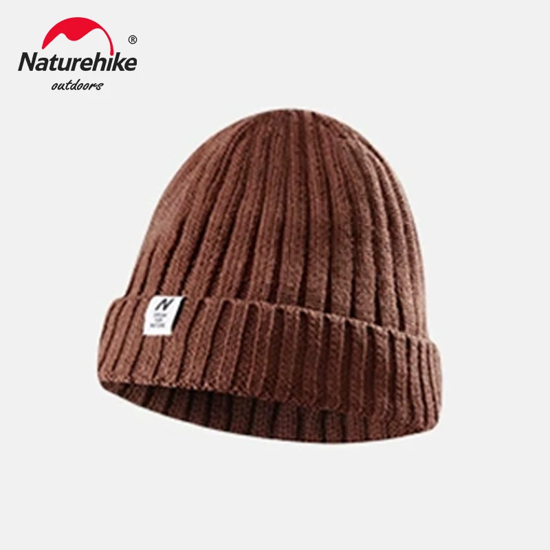 Naturehike Hat Unisex Knitted Hat Wool Hat Winter Outdoor Warm Hats Hiking Mountaineering Riding Windproof Man Woman Skiing Hat