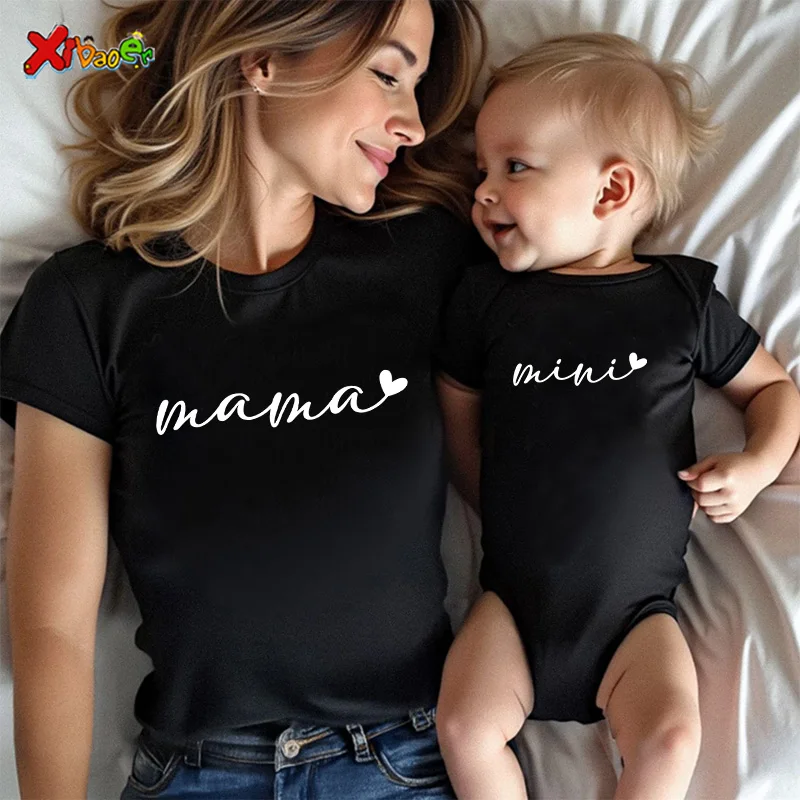 

Mama Mini Shirts Mother Day Outfits Family Vacation Shirts Family Matching Outfits Shirt Holiday Party Outfits Clothes Gift