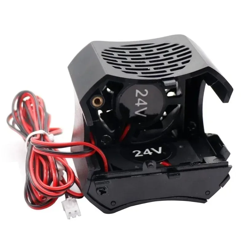 

Комплект горячего конца 3D-принтера для Ender3V2, полная пластиковая насадка с комплектом крышки вентилятора 24 В