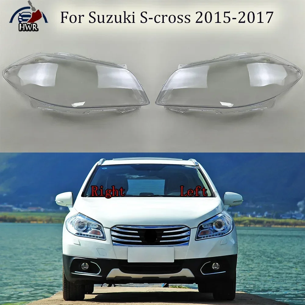 

Headlight Cover Headlamp Shell Transparent Lampshade Case Plexiglass Replace Original Lens For Suzuki S-cross 2015 2016 2017