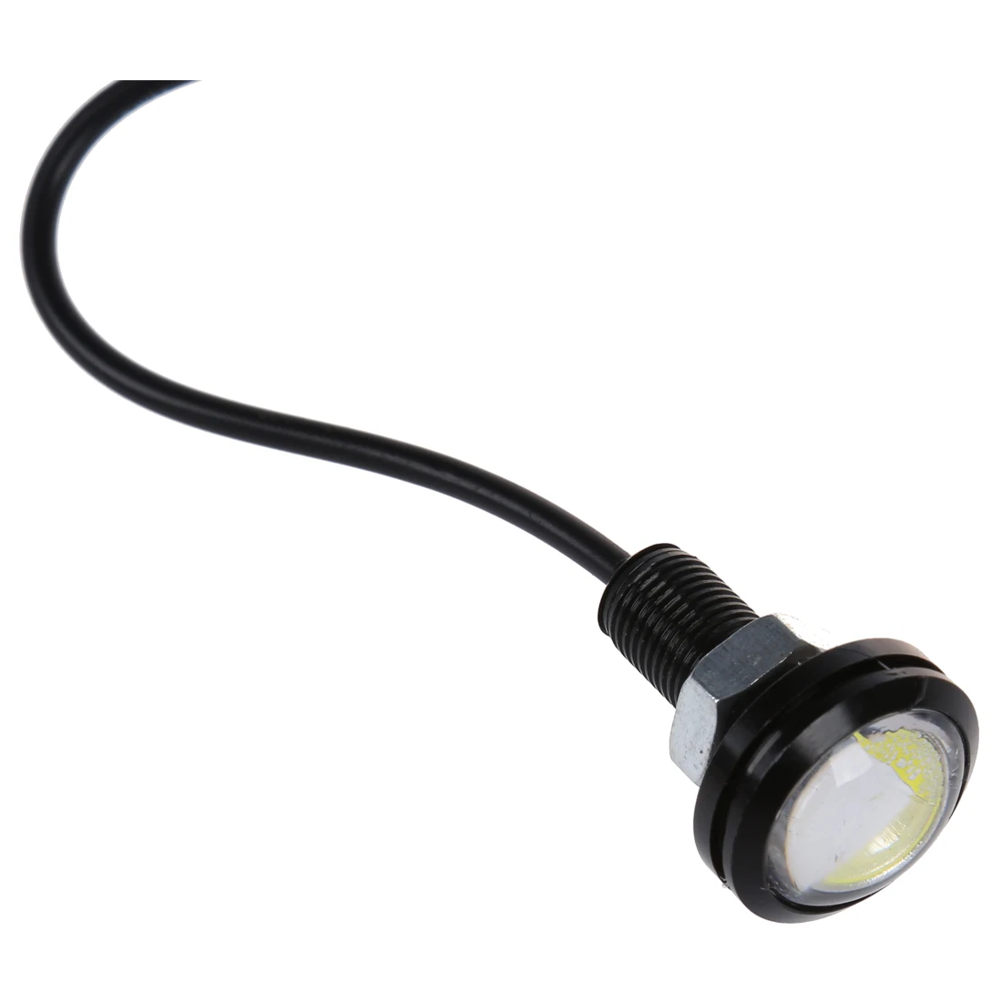 

2 светодиодных лампочки заднего резервного освещения постоянного тока 12 В 3 Вт белого цвета для автомобиля-ABUA