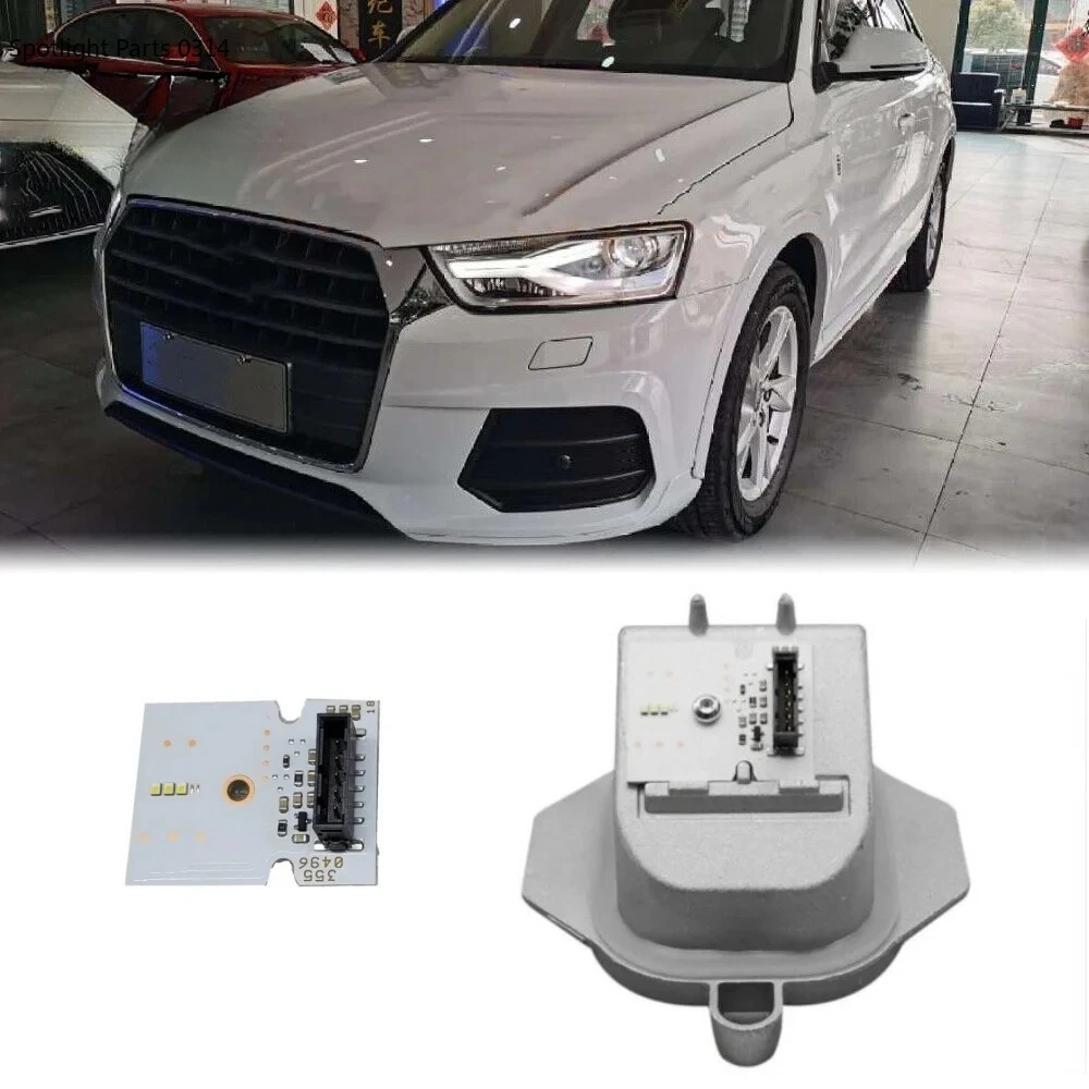 

8U0941475B White DRL For 2016 2017 2018 Audi Q3 8U0941475C Xenon Headlight Daytime Running Light LED board DRL Module