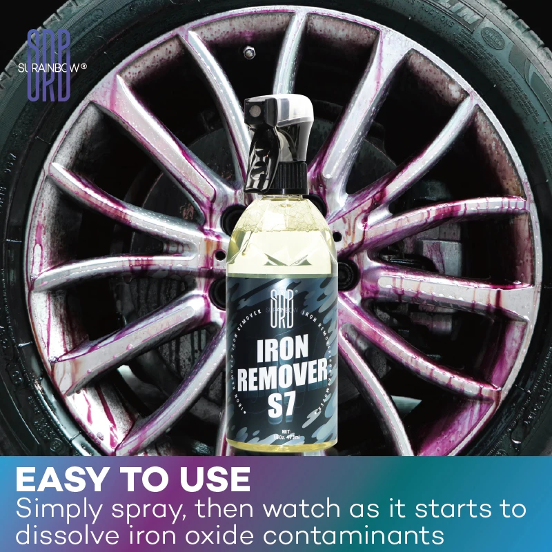 Car Iron Remover - Iron Remover Spray for Car Detailing | Remove Iron Particles in Car Paint | Use Before Car Wax or Car Wash view 2