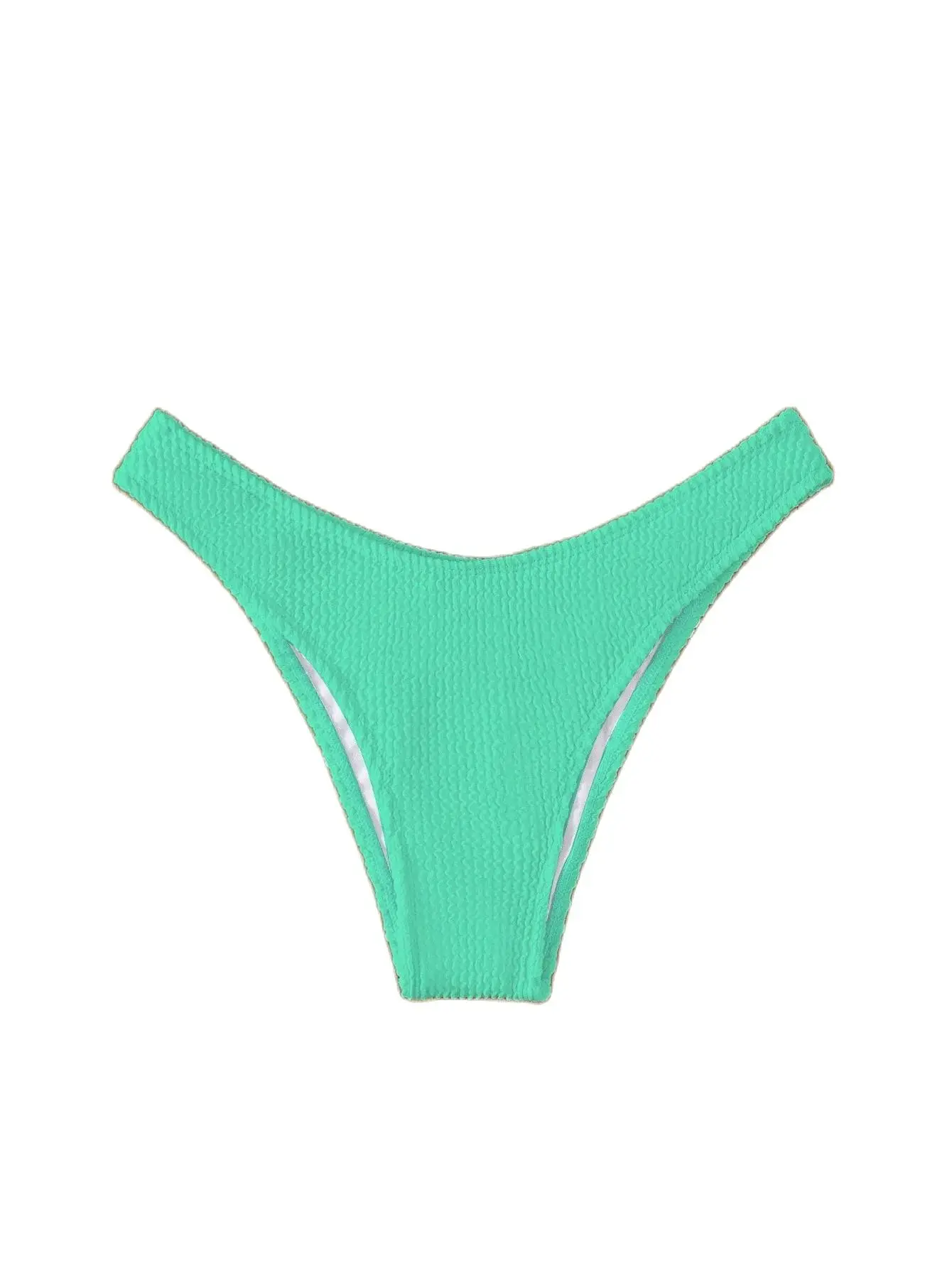 KNOWDREAM Thong Underwear Women Sexy Low Waisted Solid Color Bikini Bottom Swimwear Women Classic Beach Bikini