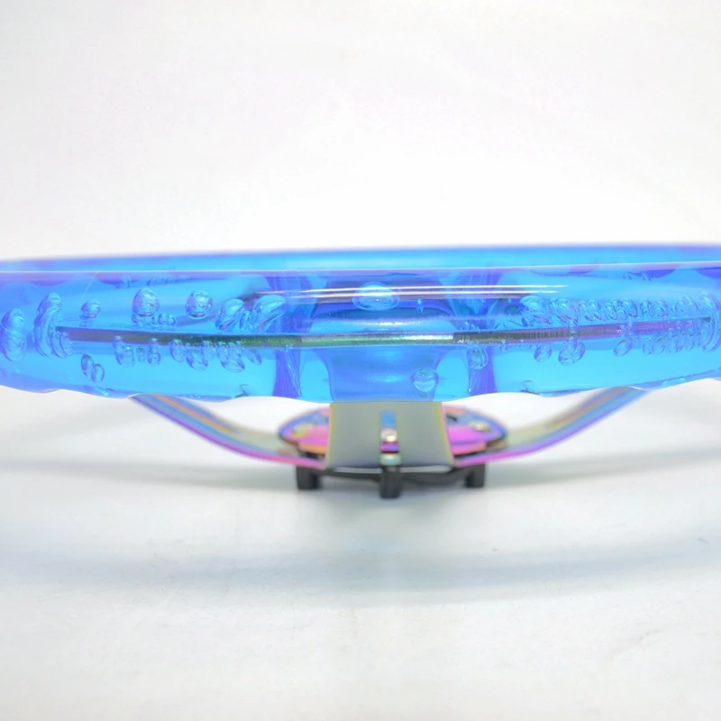 Fashion Steering wheel 14inch 350mm Transparent racing Steering wheel acrylic ordinary racing steering wheel