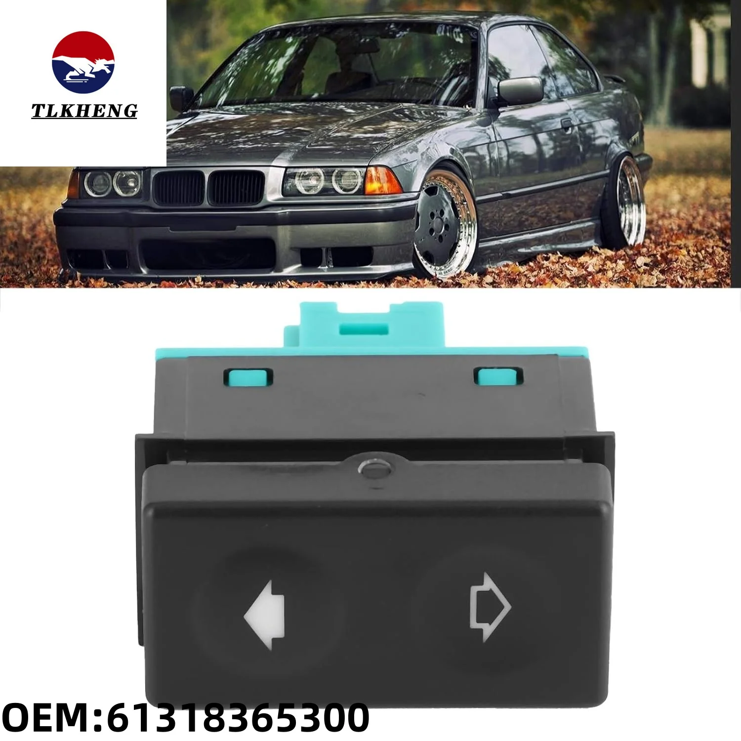 

Electric Power Master Window Switch Button 61318365300 For BMW E36 3Series Z3