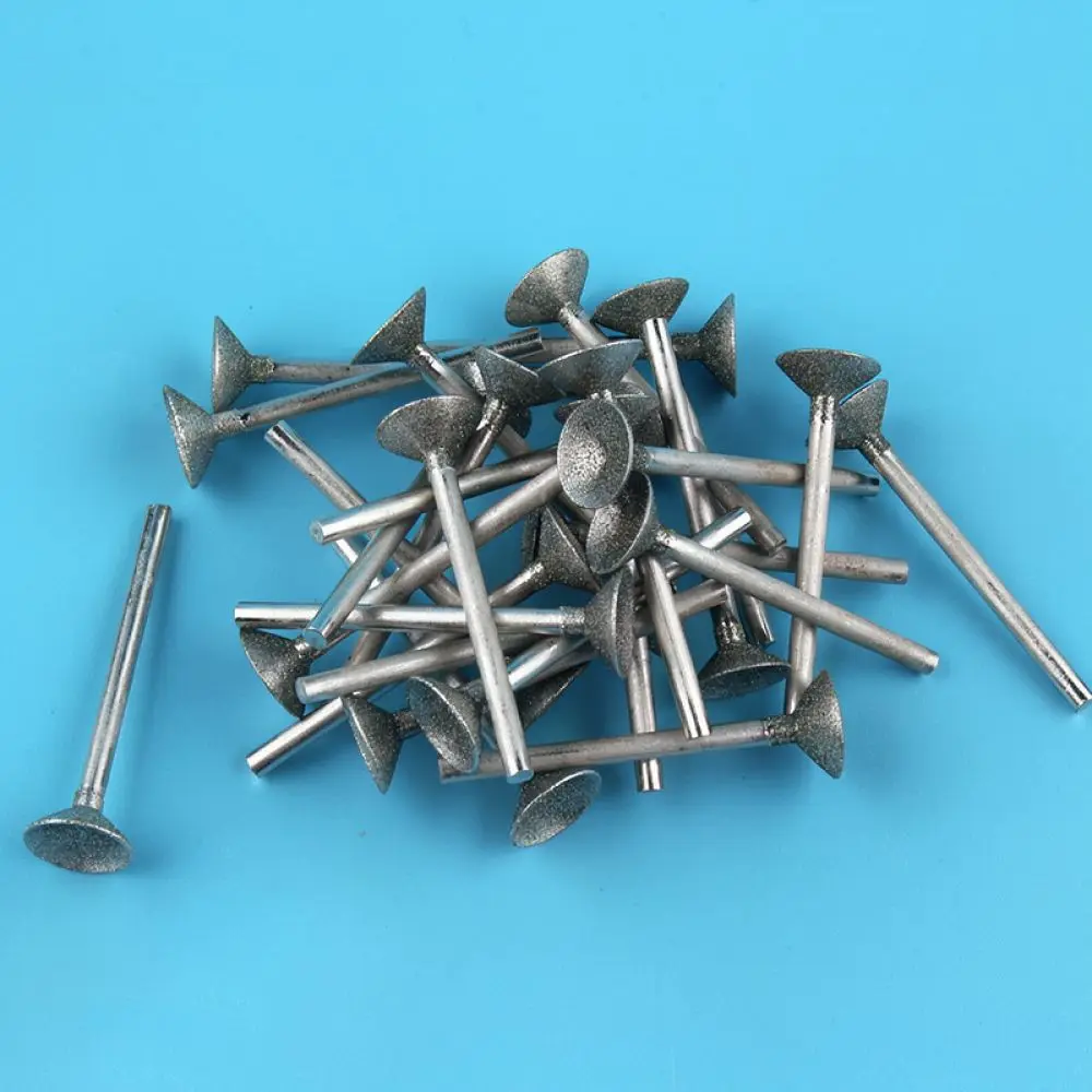 Precision Diamond Bead Rounding Tool Concave Grinding Bit For Wood Jade Carving Jewelry Making Rotary Drill Attachment Kit