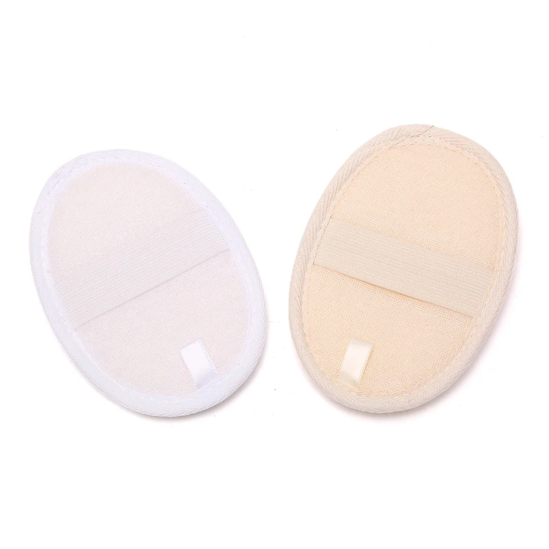 Natural Loofah Sponge Exfoliating Bath Gloves Disc Pad Facial Cleaning Brush