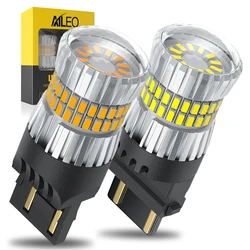 2Pcs 7440 W21W WY21W T20 7443 W21/5W T20 3157 P27/7W T25 Front Rear Reversing Backup Car Turn Lights Led Bulbs Canbus Error Free