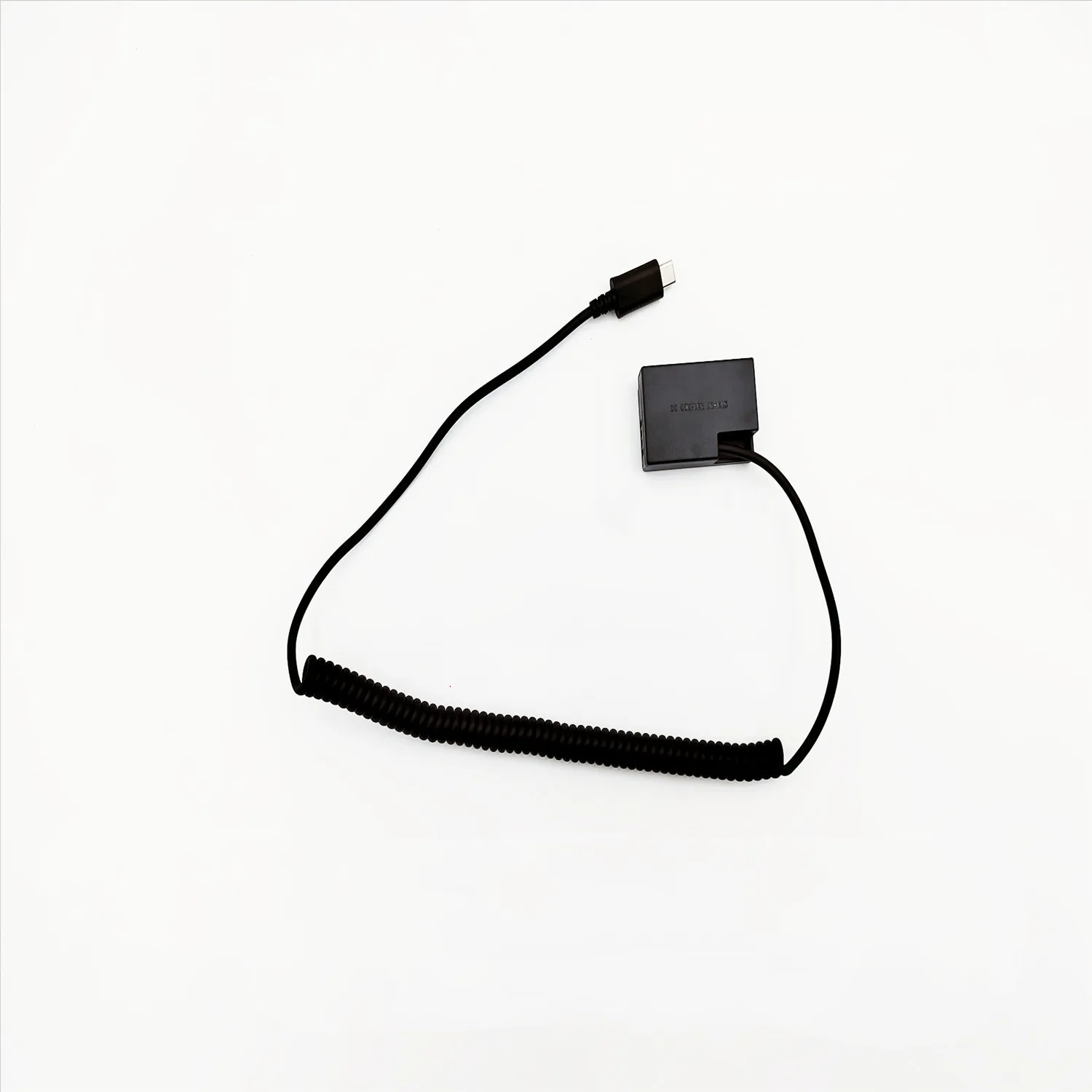 캐논 EOS R10 RP 200D 250D 750D 760D 77D 800D 850D 8000D 용 DR-E18 LP-E17 더미 배터리 DC AC 어댑터용 C타입 스프링 케이블